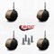 Service Caster 2-3/8'' Floor Safe Antique Hooded Twin Wheel Caster Grip Neck Stem , 4PK SCC-GN02S60D-NYU-WA-4 - alternate 3